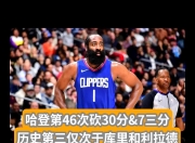 乐鱼体育课程-火箭逆袭！哈登砍下40分逆转尼克斯